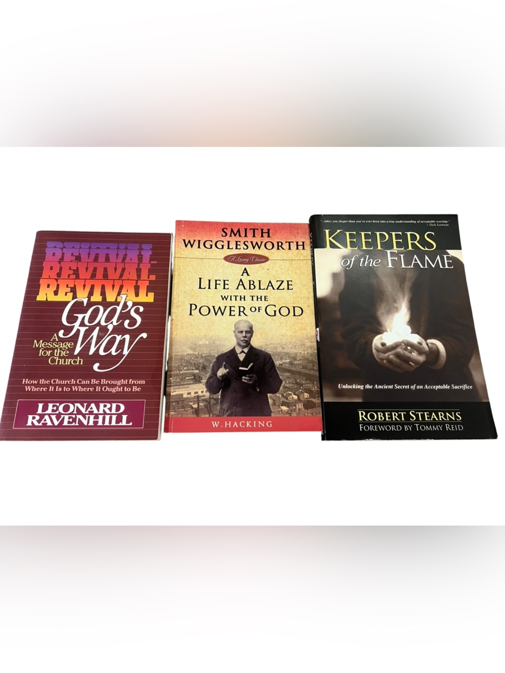 Set of 3 Inspirational Christian Books - Revival, Faith, Prayer